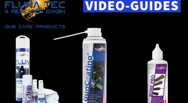 FLUNA TEC Gun Coating Produkte für Waffenpflege. Videos und Anleitungen für optimale Ergebnisse.