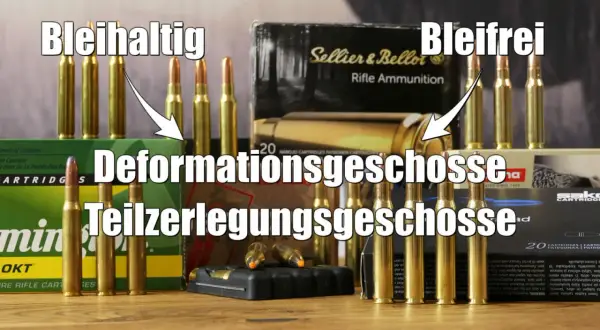 7x65r auf Sauen: Bleihaltige Deformationsgeschosse vs. bleifreie Teilzerlegungsgeschosse.